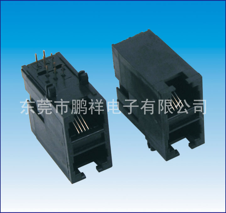 RJ11系列，2x1&nbsp;雙層&nbsp;RJ11