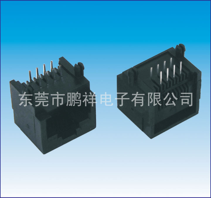 RJ45系列，8P8C&nbsp;&nbsp;全塑扁針