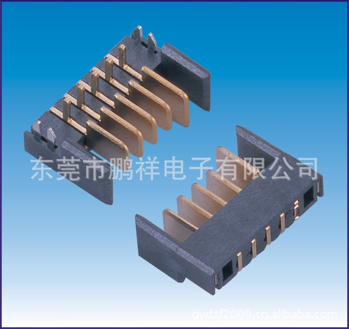 032系列，2.0mm電池座90度&nbsp;5PIN