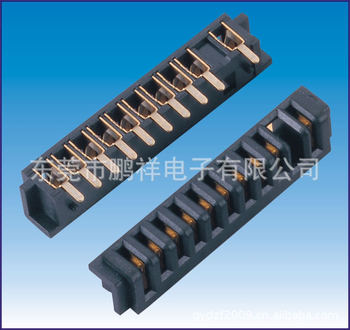 2504系列，2.5mm電池母座90度右防