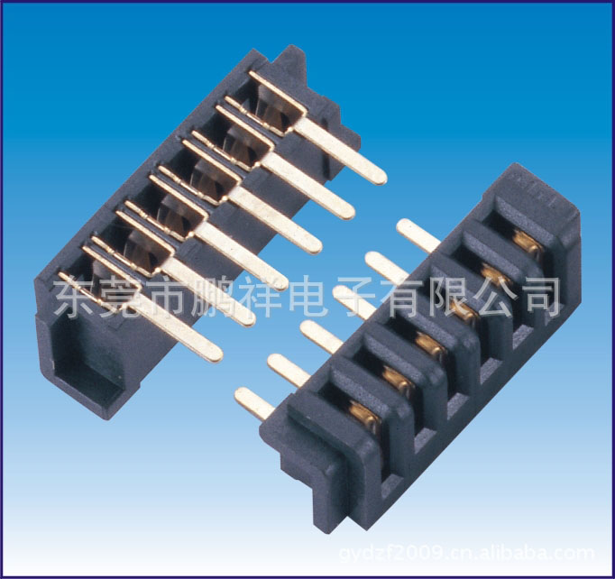 2500系列，2.5mm間距電池母座無(wú)防