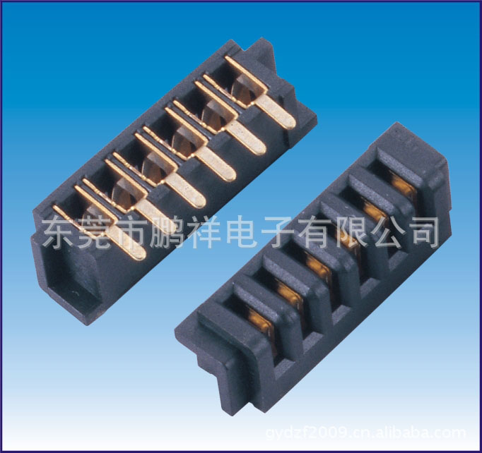 2500系列，2.5mm電池母座180度