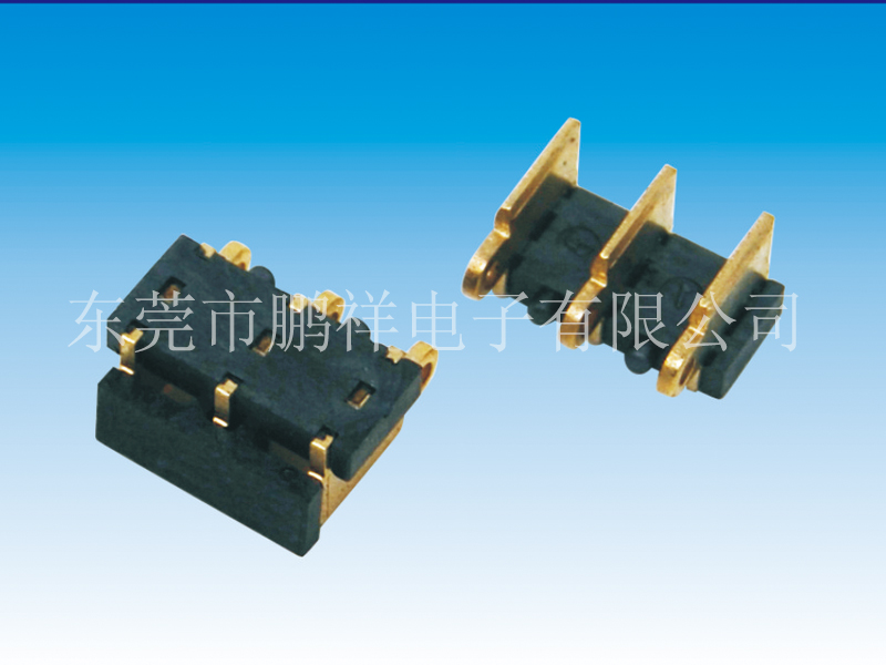 3.7mm間距系列，帶圓孔帶定位柱